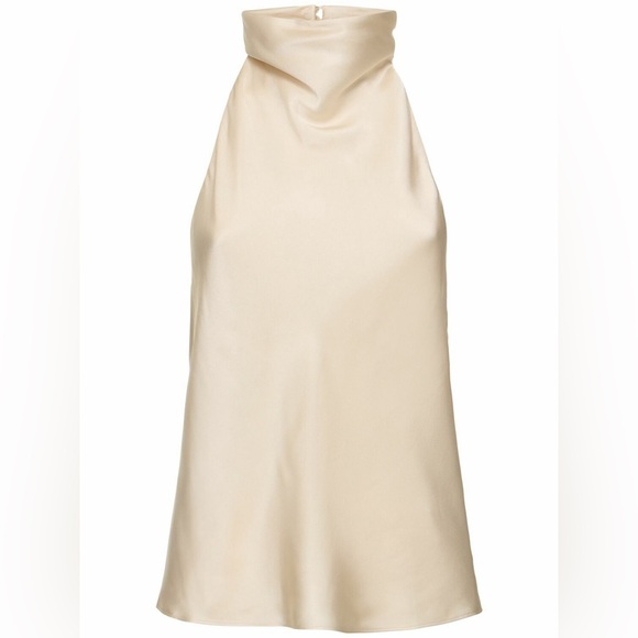 Anine Bing Eliana silk halter top size small NWT - Picture 5 of 9